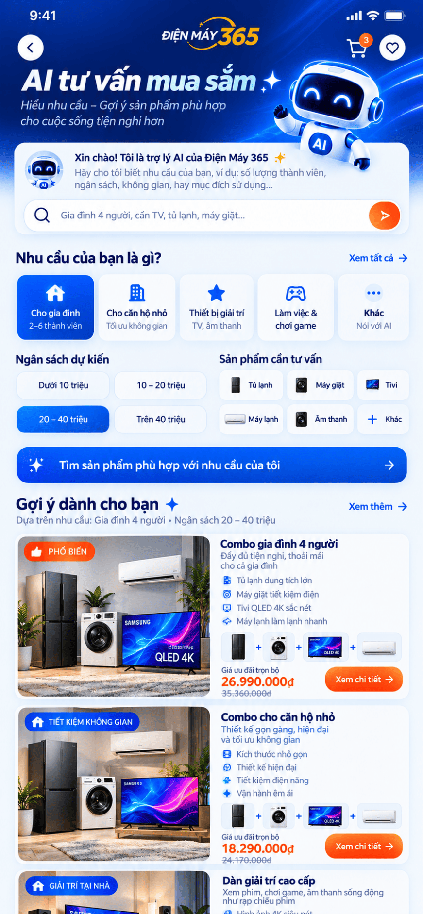App siêu thị điện máy